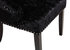 Raizel Dining Side Accent Chair Button Tufted Velvet Upholstery Nail Head Trim Tapered Espresso Wood Legs, Modern Transitional, Set Of 2