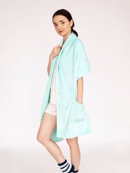 Roux Wrap Snuggle Robe Cozy Super Soft Ultra Plush Flannel Fleece Wearable Blanket
