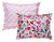 Vetheuil 4 Piece Reversible Quilt Set Colorful Floral Print Design Coverlet Bedding