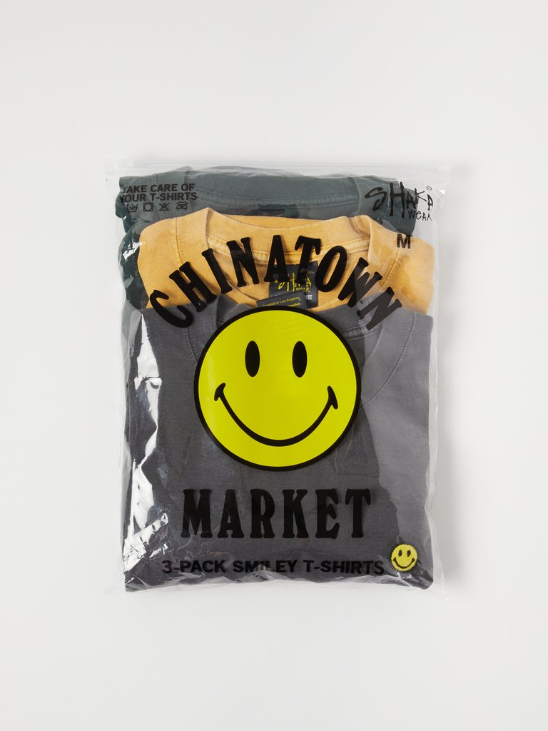 3-Pack Smiley Shaka T-Shirt