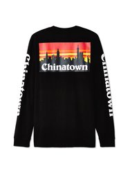 Chinatown Skyline Long Sleeve Tee