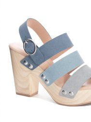 Cher Fenny Platform Sandal - Blue Multi