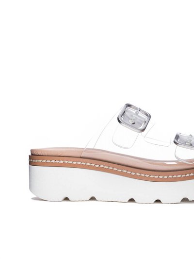 Chinese Laundry Clear Platform Vinyl Sandals In Clear product