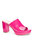 Get On Platform Heels In Fuchsia