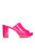 Get On Platform Heels In Fuchsia - Fuchsia