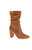 Kipper Split Suede Boot - Honey Brown