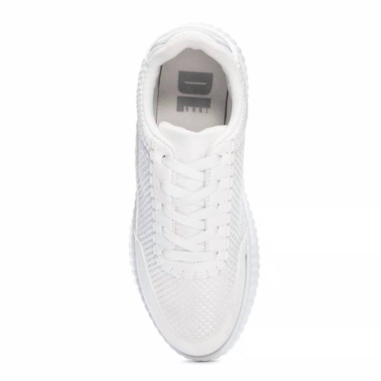 Women Spirited Mesh Sneaker In White