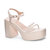 Women's Avianna Platform Sandal In Cream - Cream