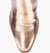 Women's Cali Metallic Bootie In Copper