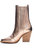 Women's Cali Metallic Bootie In Copper