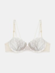 AGAPè Balconette Bra in Embroidered Tulle
