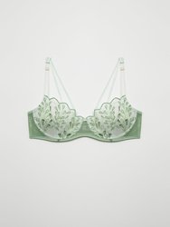 AGAPè Balconette Bra in Embroidered Tulle