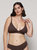 Bralette In Organic Cotton - Chocolate