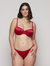 Cassiopea - Knickers In Satin Red Collection