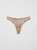 Cheeky Lover Thong In Satin - Warm Ivory