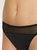 Iris Brazilian Knickers In Satin And Tulle - Black