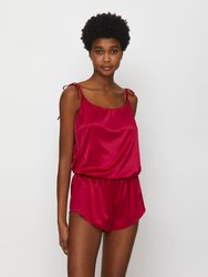 LOLITA GOES BED Shorts in Satin 