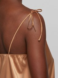 LOLITA GOES BED Tank Top in Satin  - Universal Diversity