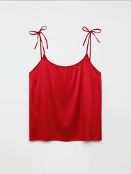 LOLITA GOES BED Tank Top in Satin