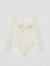 Long Sleeve Bodysuit In Organic Cotton