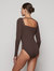 Long Sleeve Bodysuit In Organic Cotton