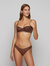 Lover In Tulle Thong - Chocolate