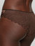 LUCE Brazilian Knickers In Satin And Embroidered Tulle - Universal Diversity