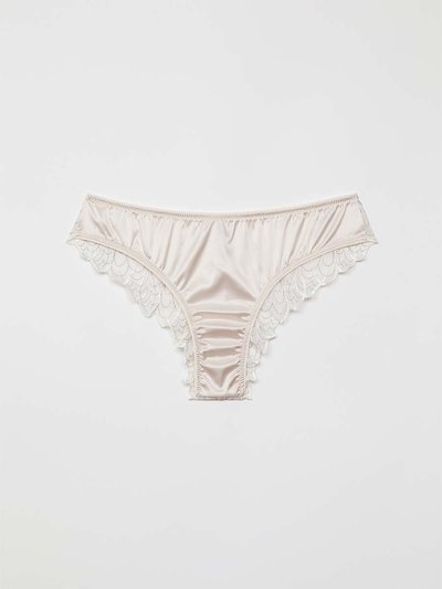 Chitè LUCE Brazilian Knickers in Satin and Embroidered Tulle product