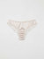 LUCE Brazilian Knickers in Satin and Embroidered Tulle - Ivory