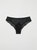 LUCE Brazilian Knickers in Satin and Embroidered Tulle - Black