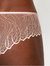 LUCE Brazilian Knickers in Satin and Embroidered Tulle