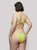 Melia Bikini bottom With Thin Laces - Lime