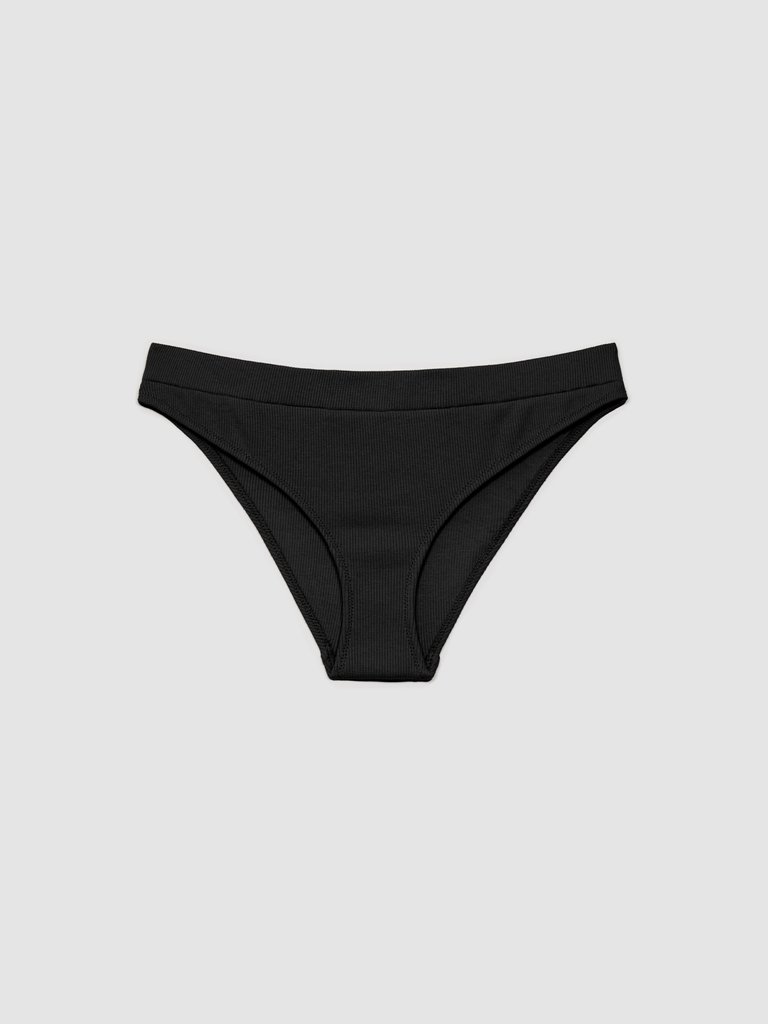 Orchidea Cotton Briefs - Black - Black