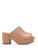 Gadis Sandal In Camel Leather - Camel Leather