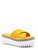 Madison Sandals In Yellow Leather - Yellow Leather