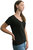 Women’s V-neck – The Milan - Black