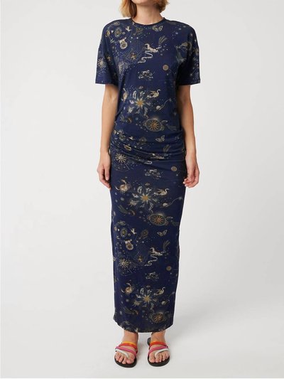 CHUFY Dylan Midi Dress In Cosmos Navy product