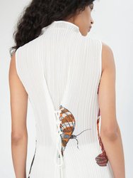 Fig Pleated Tank Top