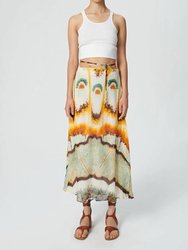 Jasmine Skirt In Petal Skin Yellow - Petal Skin Yellow