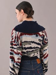 Jose Half Zip Knit Sweater