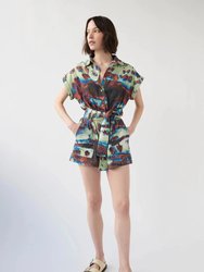 Marcia Playsuit - Laia Sky