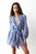 Pia Voile Mini Dress - Natty blue