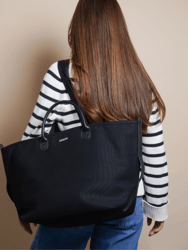 The Canvas Go-Tote - Jet