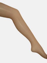 Cindy Womens/Ladies 10 Denier Ultra Sheer Tights (1 Pair) (Paloma Mink)