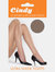 Cindy Womens/Ladies 10 Denier Ultra Sheer Tights (1 Pair) (Paloma Mink)