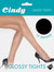 Cindy Womens/Ladies 15 Denier Glossy Tights (1 Pair) (Black) - Black