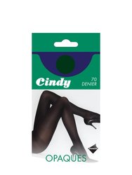 Cindy Womens/Ladies 70 Denier Opaque Tights (1 Pair) (Dark Bottle) - Dark Bottle