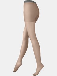 Cindy Womens/Ladies Mediumweight Support Tights (1 Pair) (Bamboo)