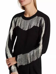 Althea Fringe Sweater