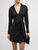 Cinq A Sept Women's Corinth Gathered Faux-Wrap Mini Shirtdress, 10